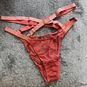 Victoria’s Secret Lace Strappy Brazilian panty